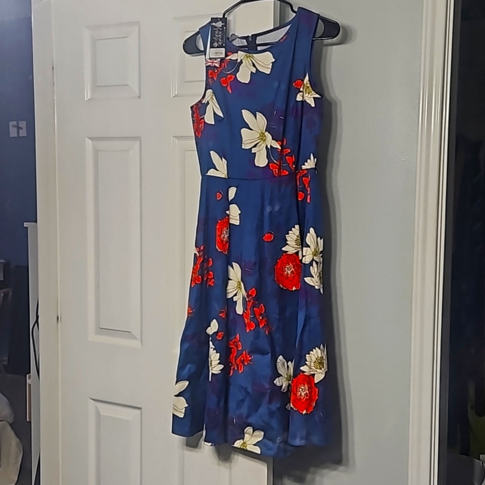 Lady V London Hepburn Dress UK SIZE 14 = US SIZE 10
